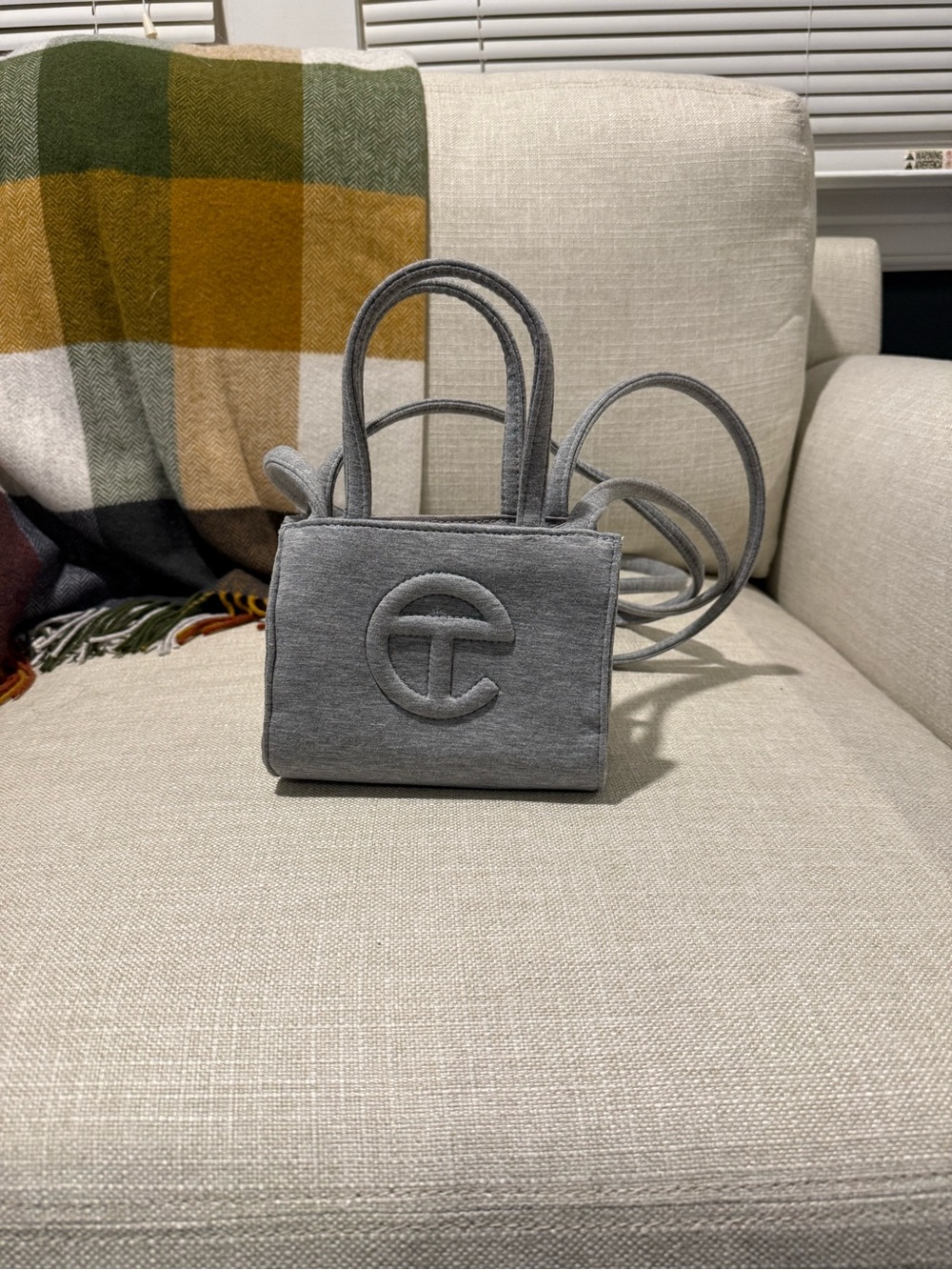UGG x Telfar Small Shopping Tote in Soft Grey